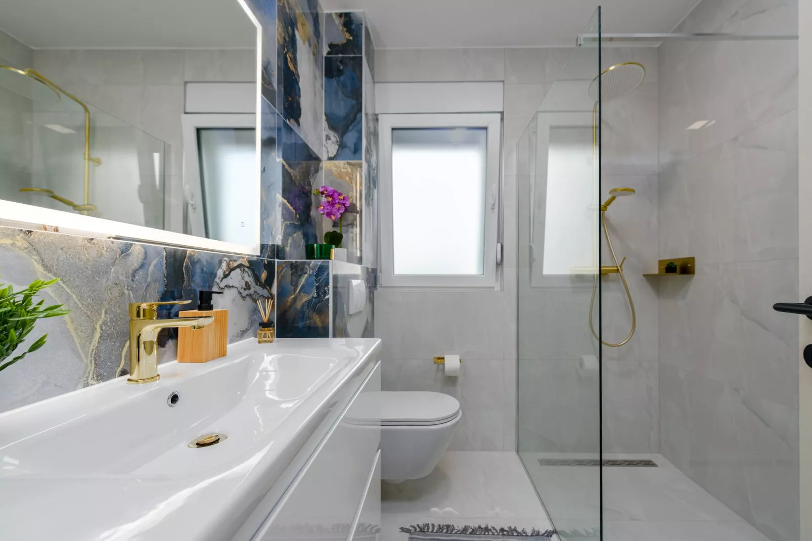 Deluxe apartment Anelle with jacuzzi - Badkamer