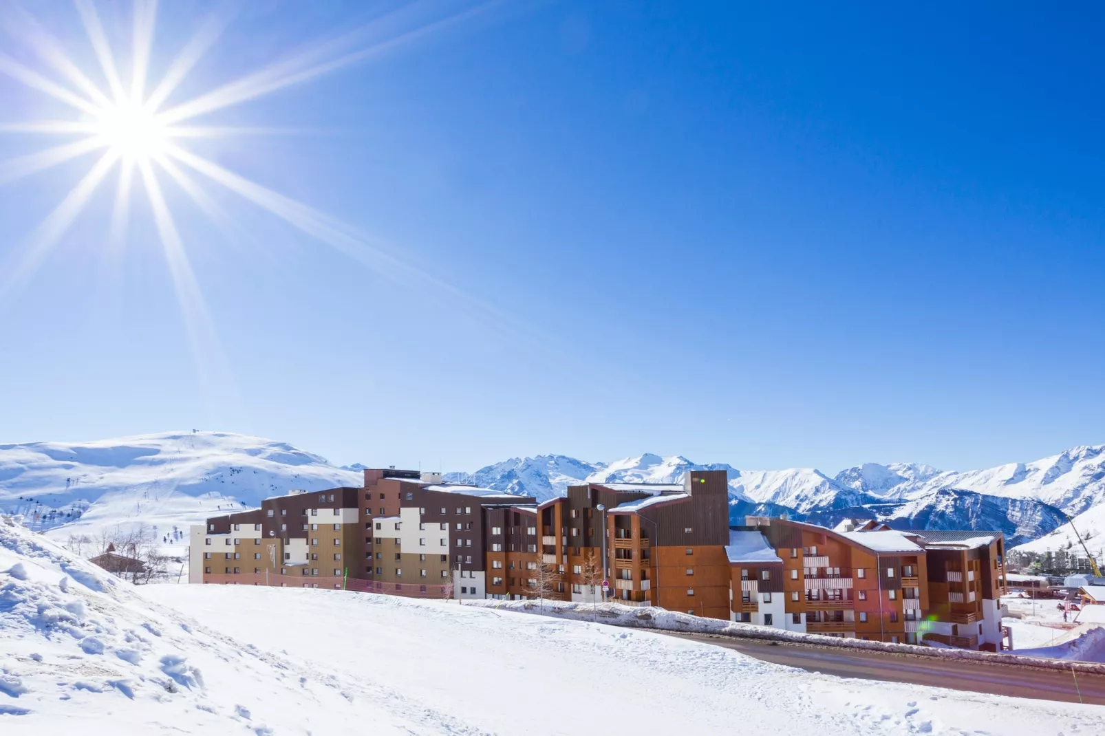 Les Bergers Chambre 2 personnes_C2 - Gebied winter 5km