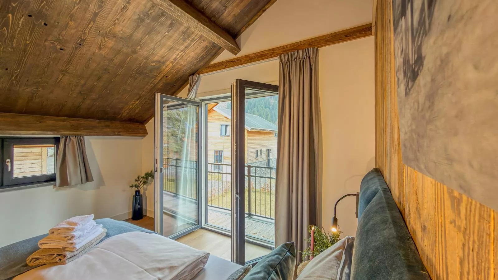 Naturchalet am Afritzer See - Slaapkamer