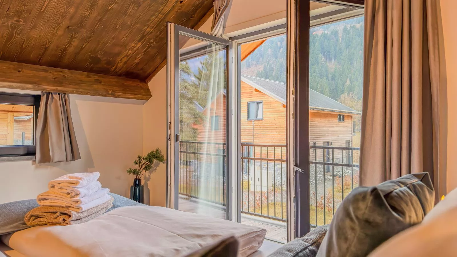 Naturchalet am Afritzer See - Slaapkamer