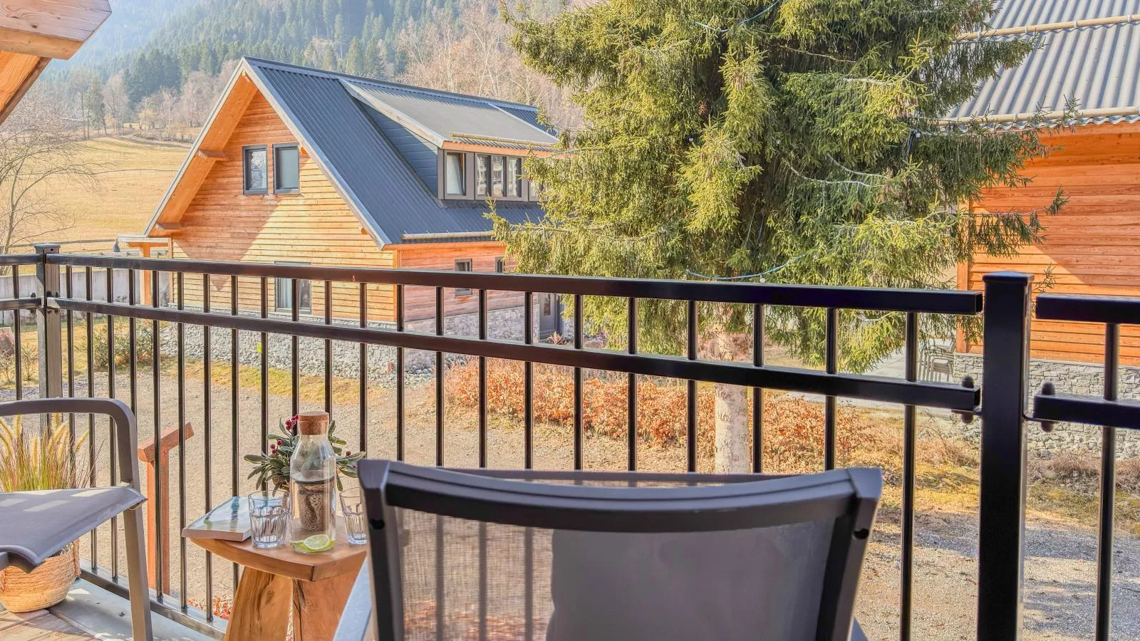 Alpenchalet Nockblick am Afritzer See - Buitenkant zomer