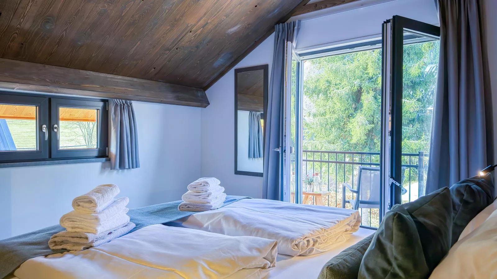 Alpenchalet Nockblick am Afritzer See - Slaapkamer