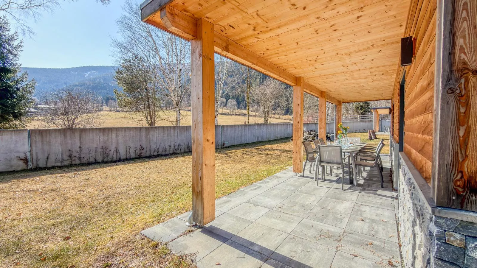 Alpenchalet am See - Terrasbalkon