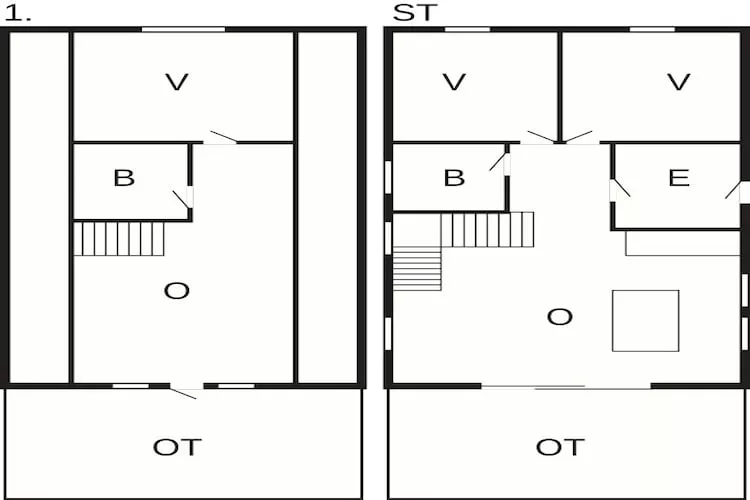 6 persoons vakantie huis in Læsø-By Traum - Plattegrond