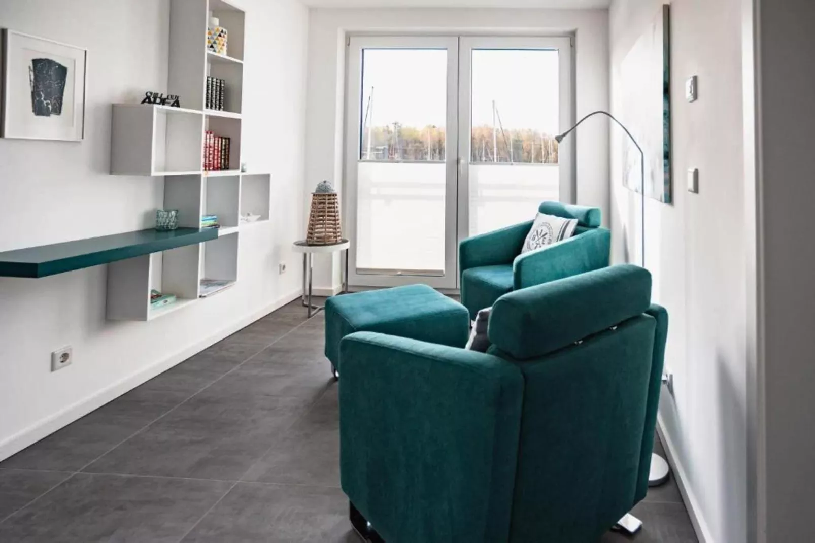 Am Yachthafen 13 Röper - Woonkamer