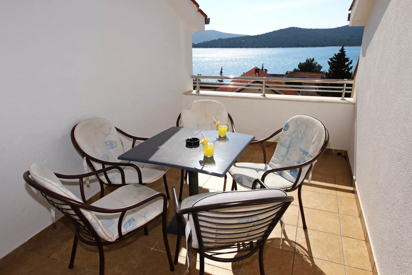 Apartments & Rooms Villa Petra - Double Room (S7) - Terrasbalkon