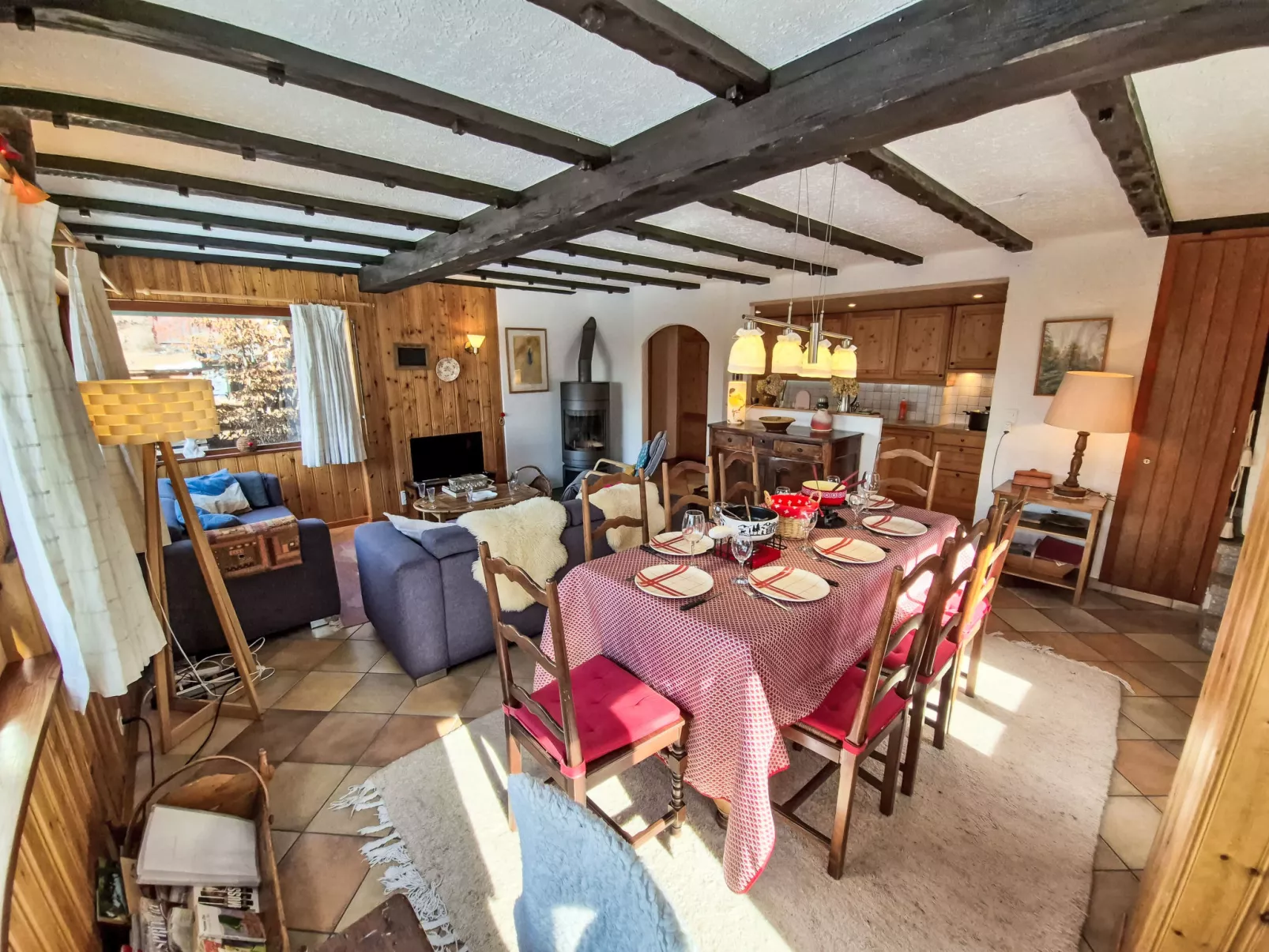 Chalet Le Rhônasson - Binnen