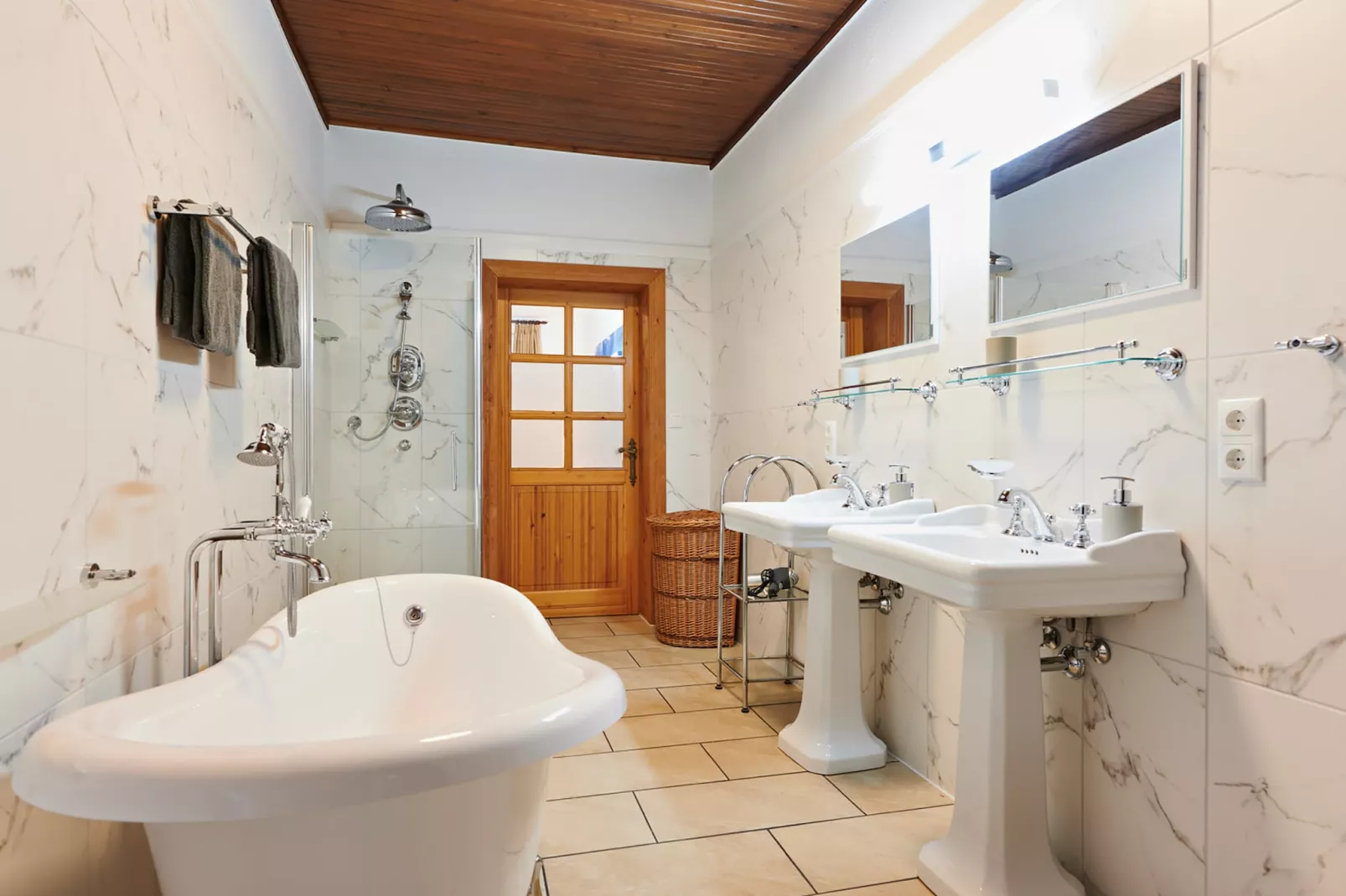 Haus Oliver 200 qm / 1-6 Personen - Badkamer