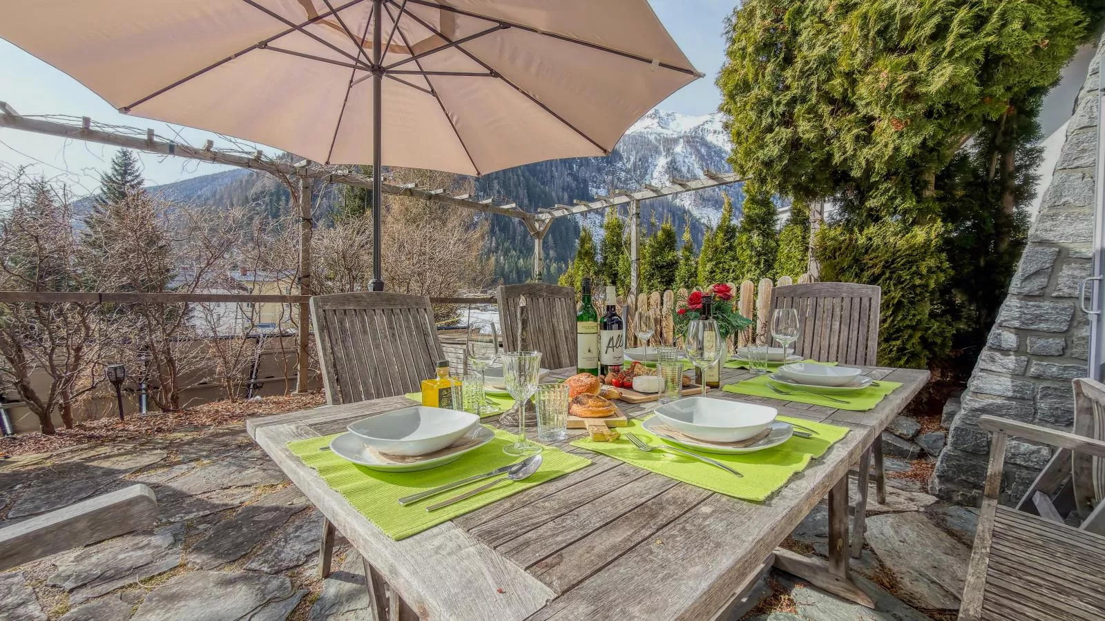 Landhaus Herz der Tauern - Terrasbalkon
