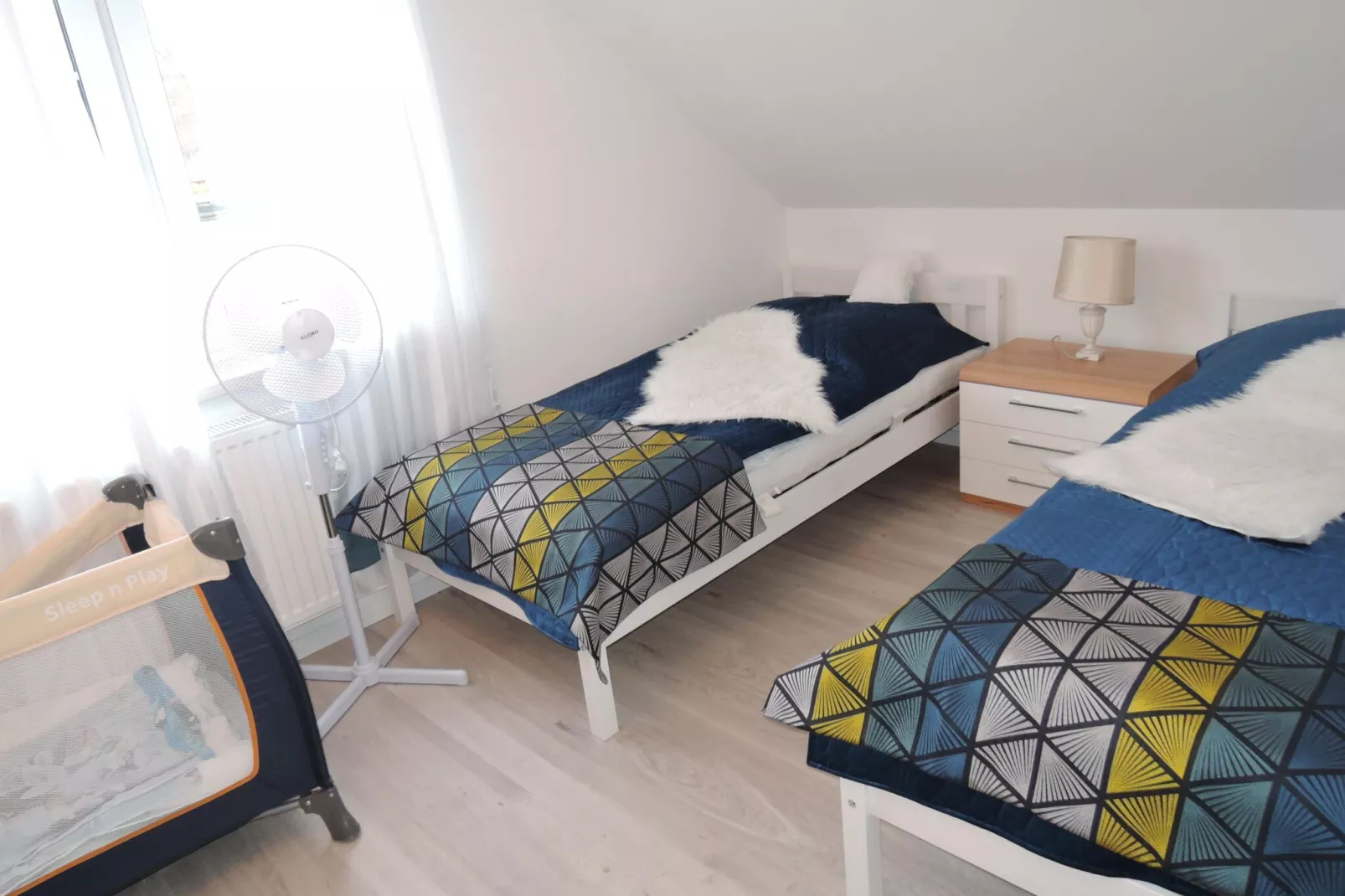 Ferienhaus Seefalke für 10 Personen in Nowe Warpno-Slaapkamer
