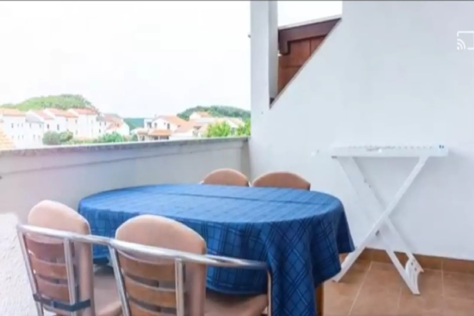 Apartments Snjezana - Two Bedroom Apartment with Balcony and Sea View A2 - Terras