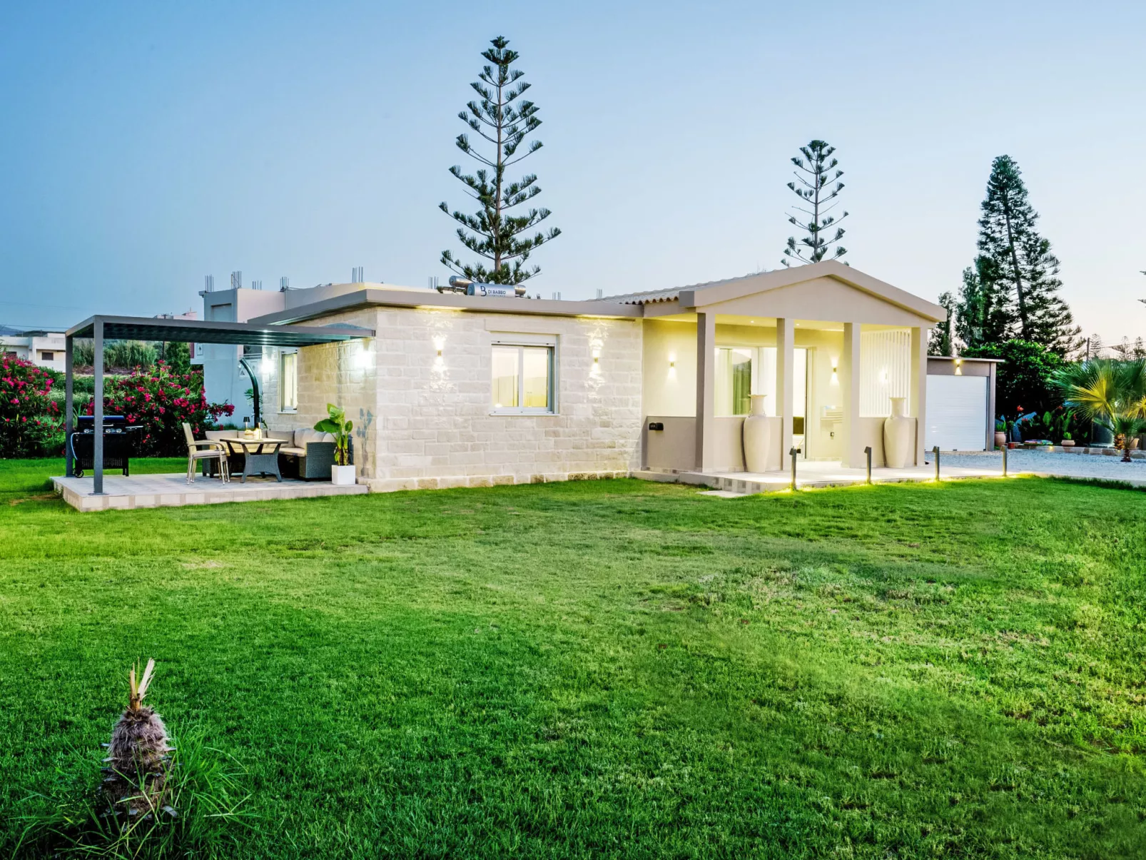 Neue Strandvilla SixStars in Chania, mit Sauna - Buiten