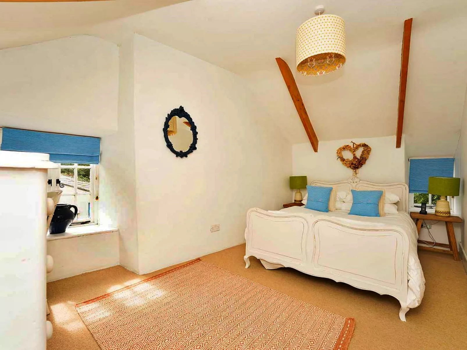 Porthcothan Mill Cottage - Binnen