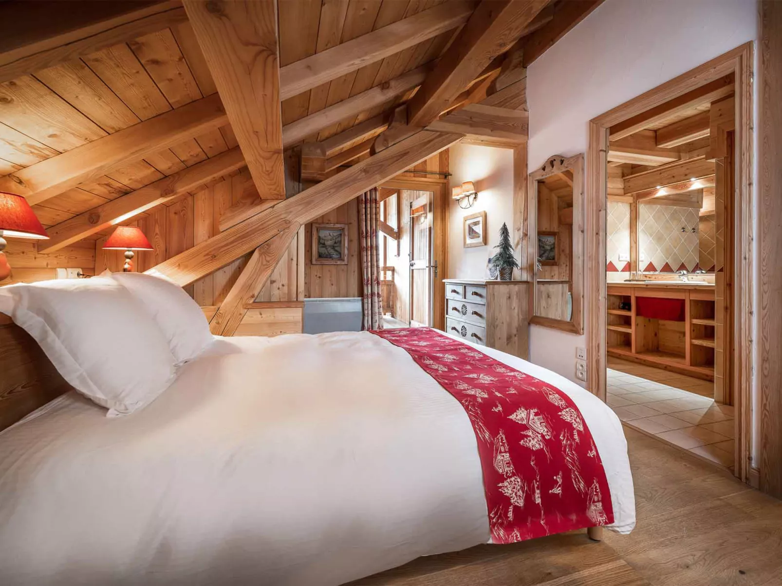 Chalet Lièvre Blanc - Binnen