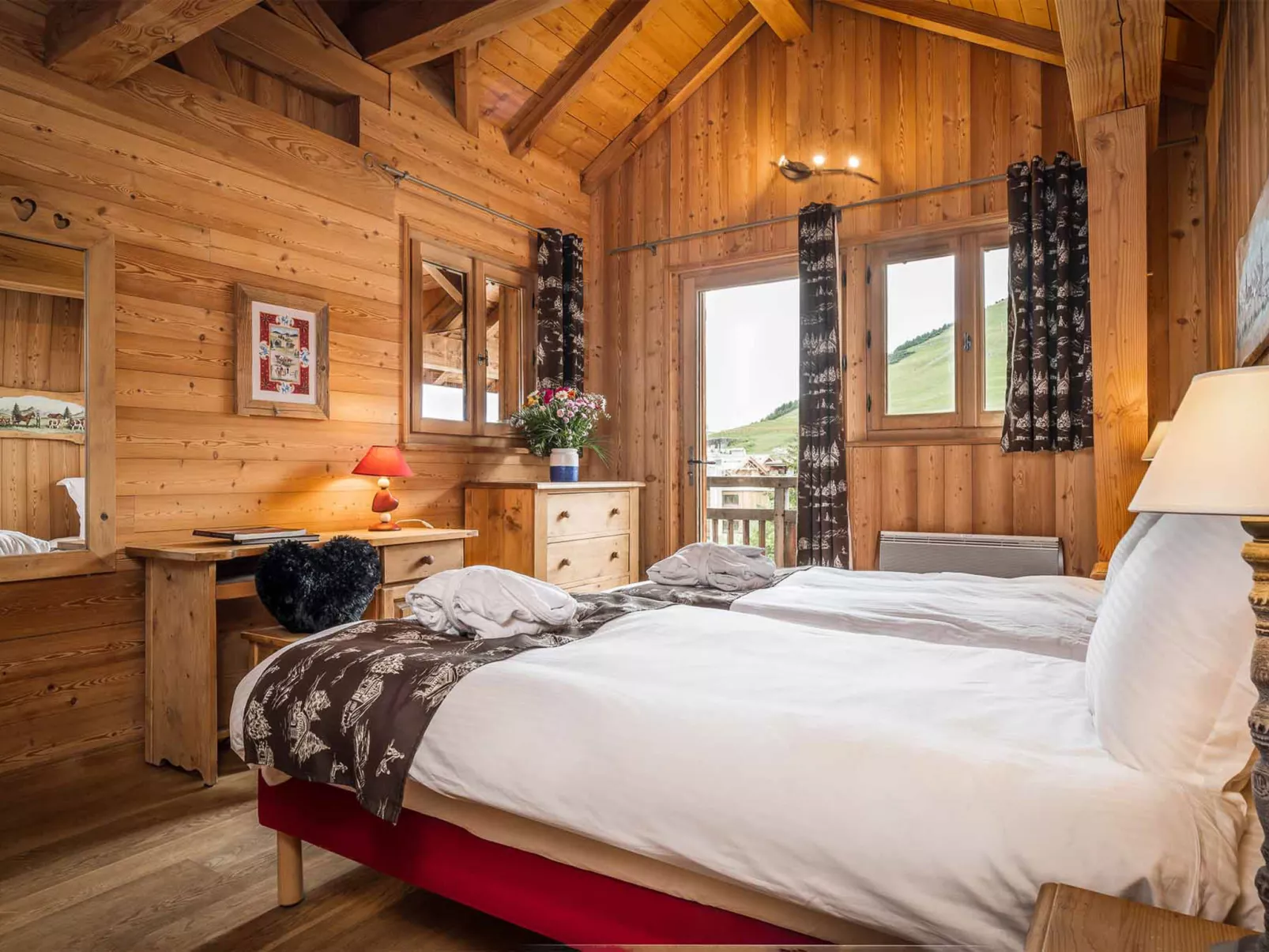 Chalet Lièvre Blanc - Binnen