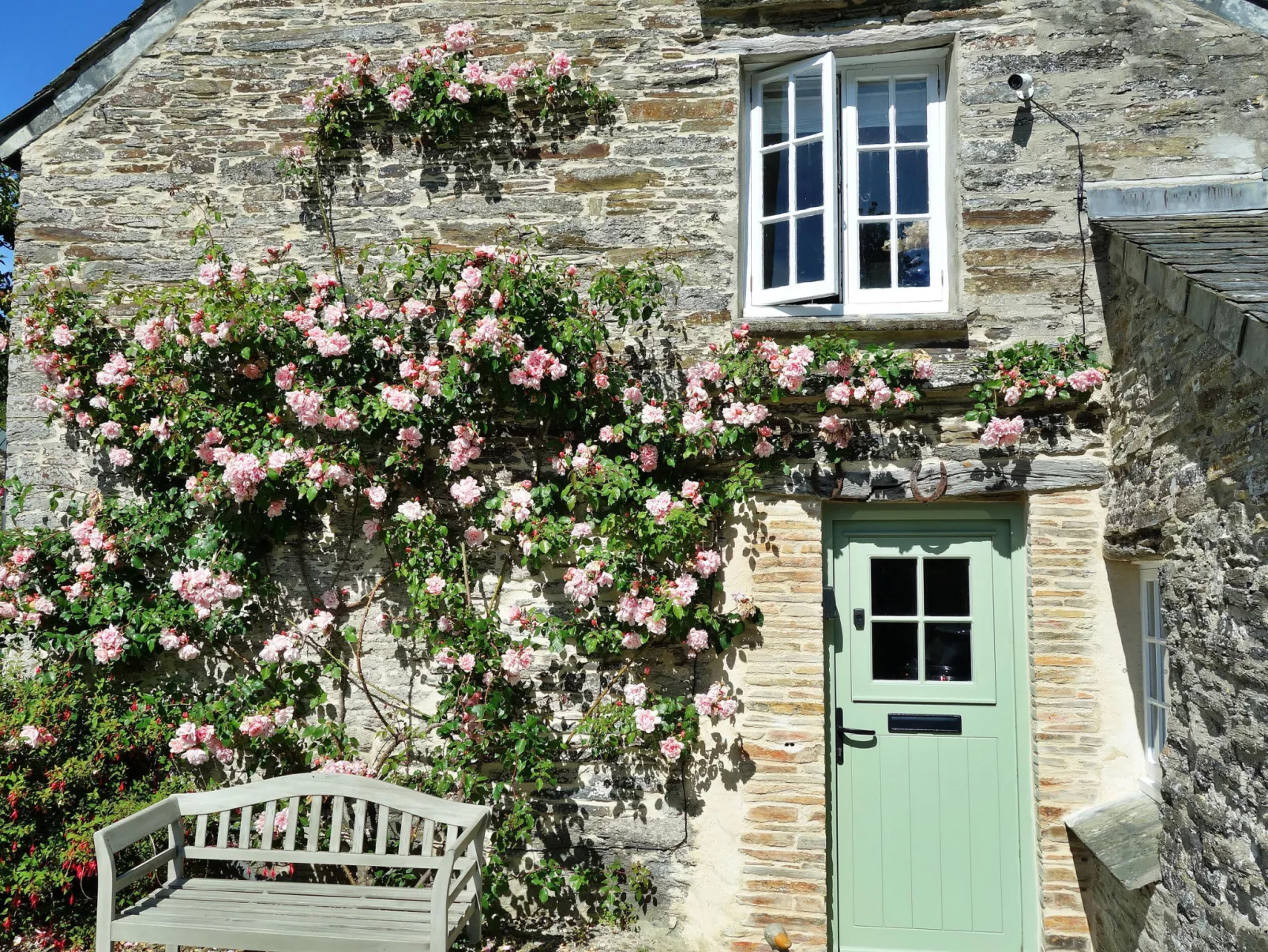 Porthcothan Mill Cottage - Buiten