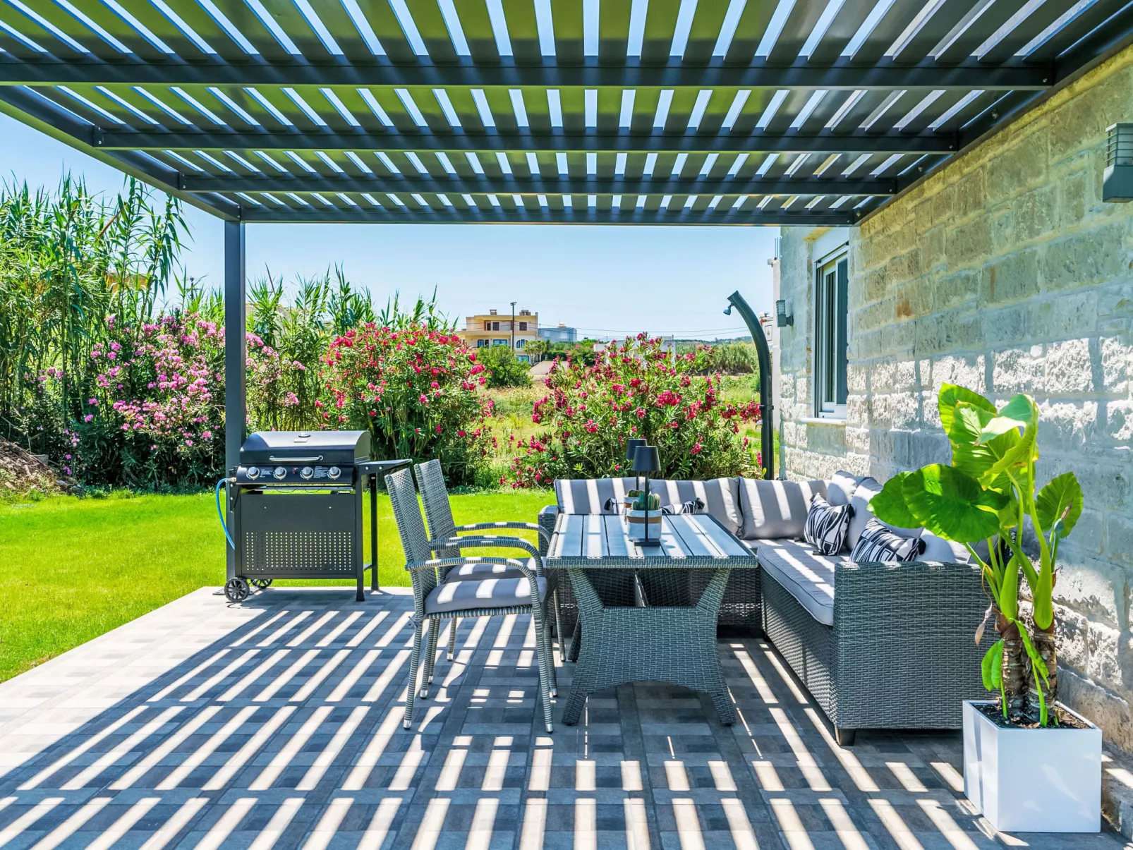 Neue Strandvilla SixStars in Chania, mit Sauna - Buiten