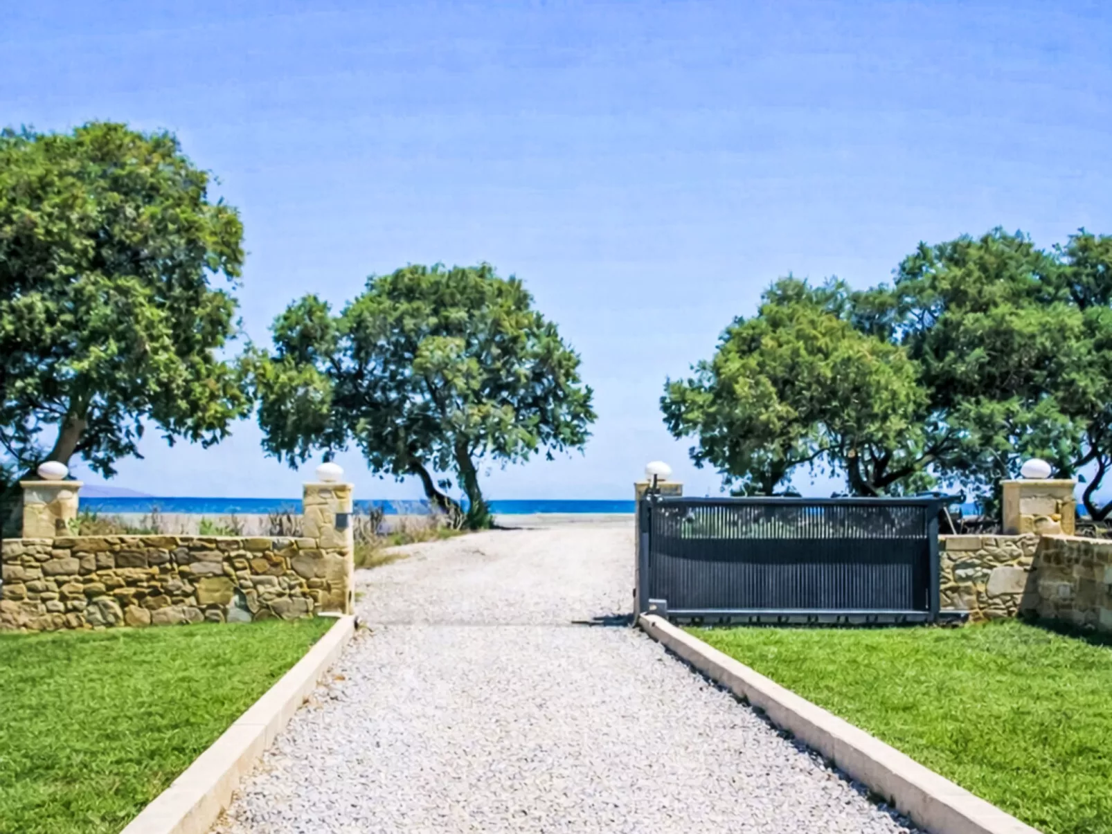 Neue Strandvilla SixStars in Chania, mit Sauna - Buiten