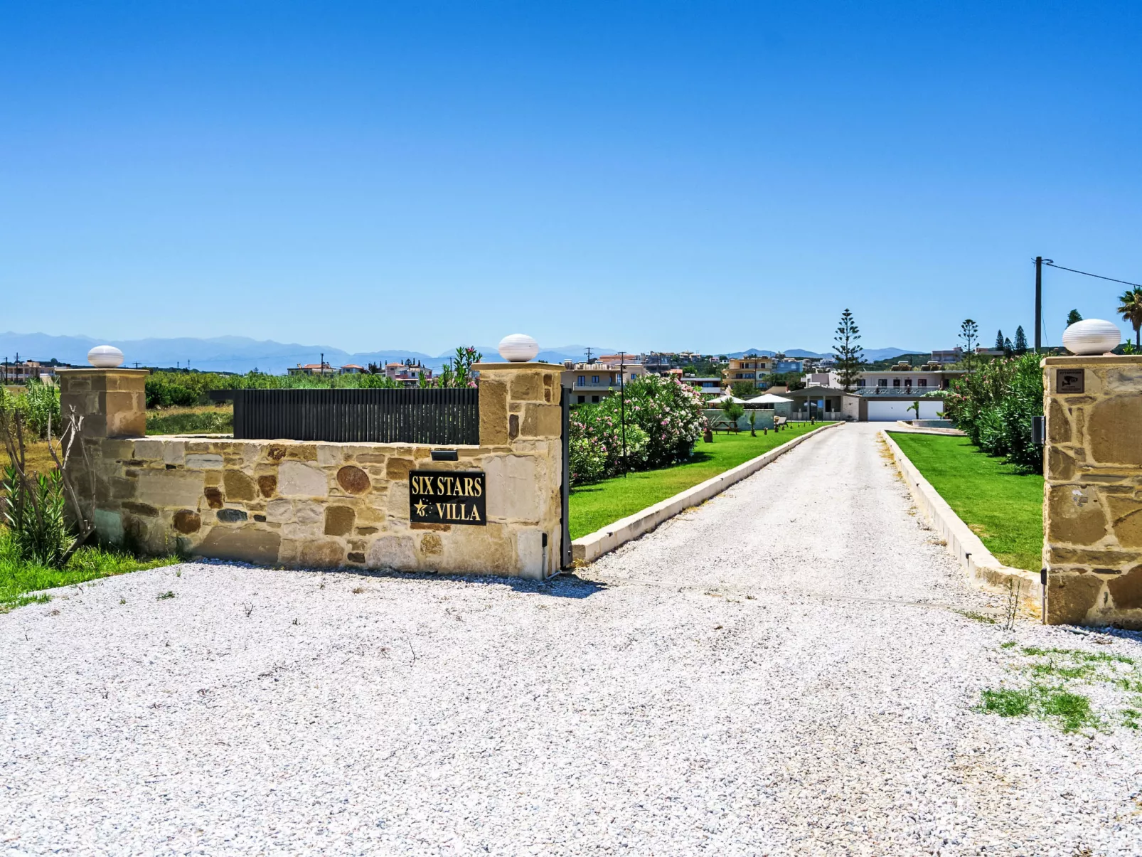 Neue Strandvilla SixStars in Chania, mit Sauna - Buiten