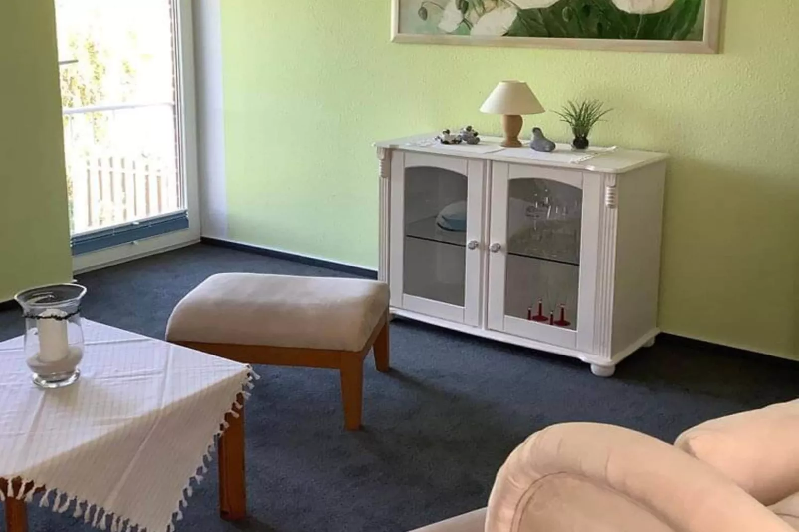 Schlagsdorf 40 Weiter Feldblick ganzes Haus - Woonkamer