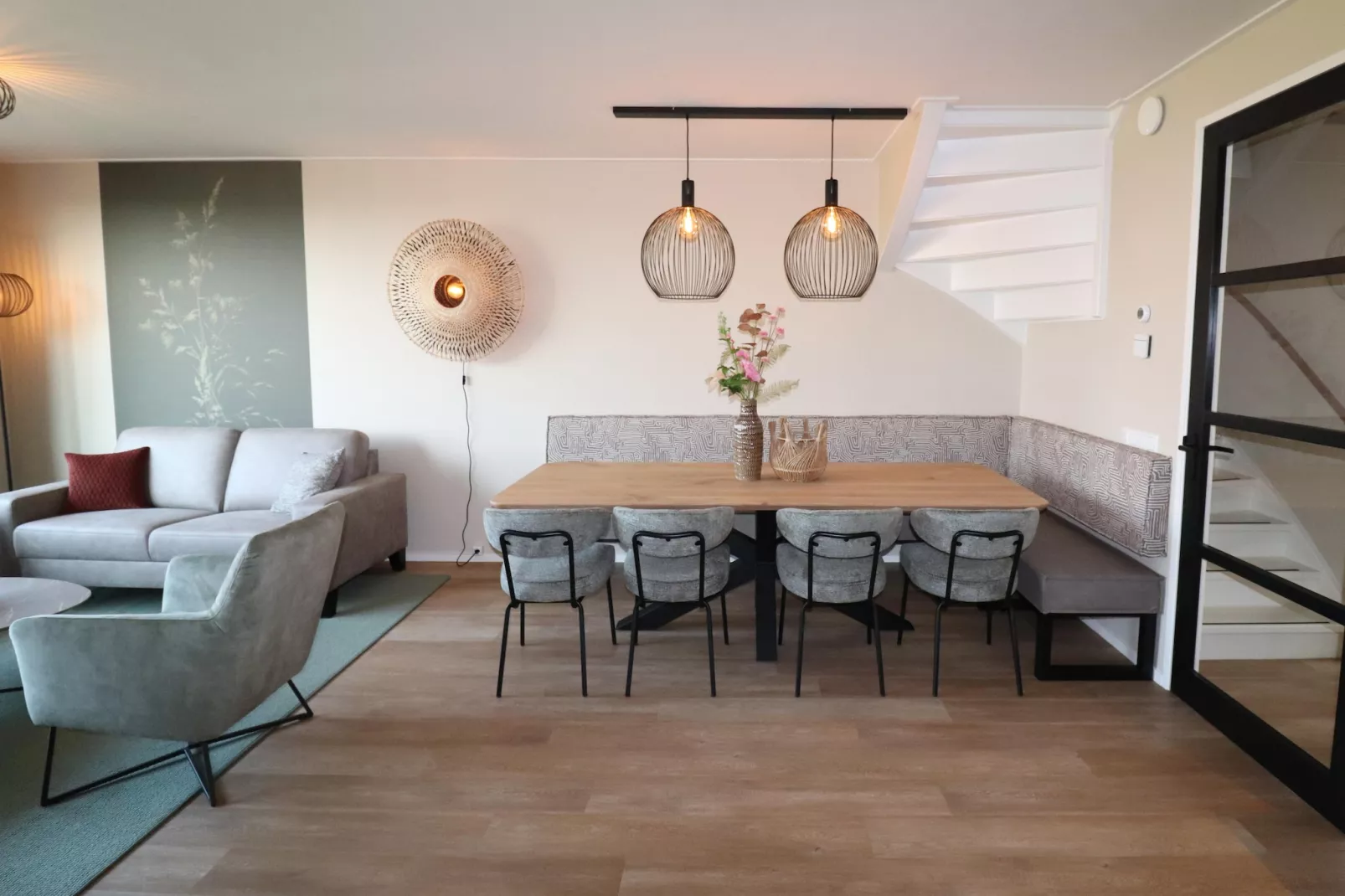 Moderne villa op het Friese platteland