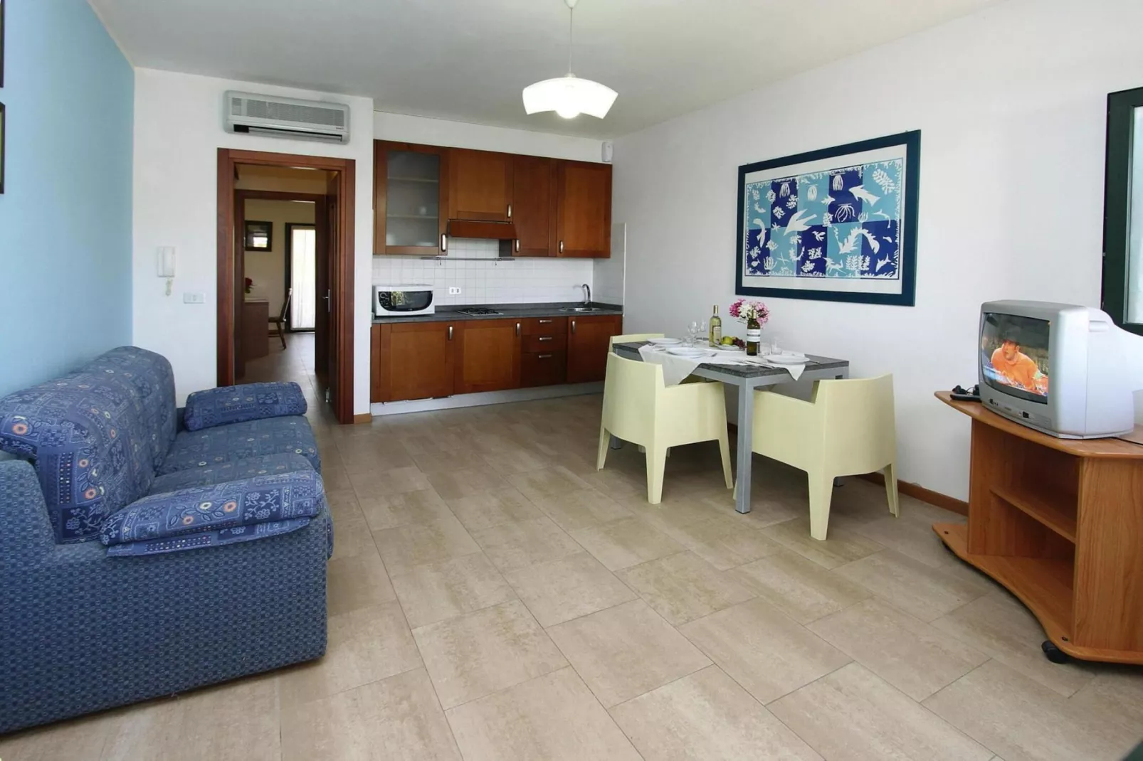 Residence Eurobeach, Cavallino-Studio - 30qm 3 Pers. - Woonkamer