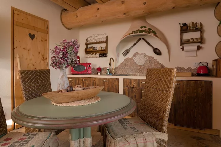 Apartament LEŚNY Ustronie Morskie - Eetkamer