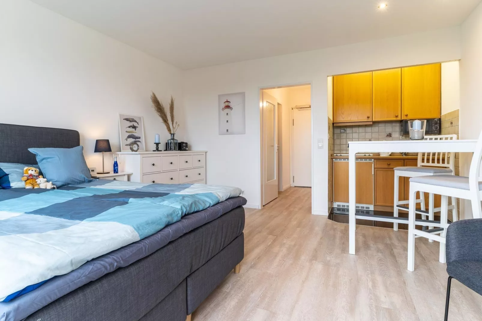 Ferienwohnung Feldlerche St Peter-Ording - Slaapkamer