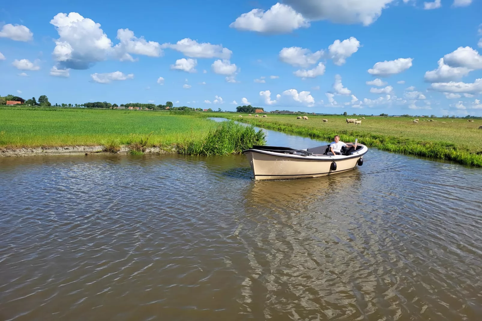 Moderne villa op het Friese platteland - Gebieden zomer 1km