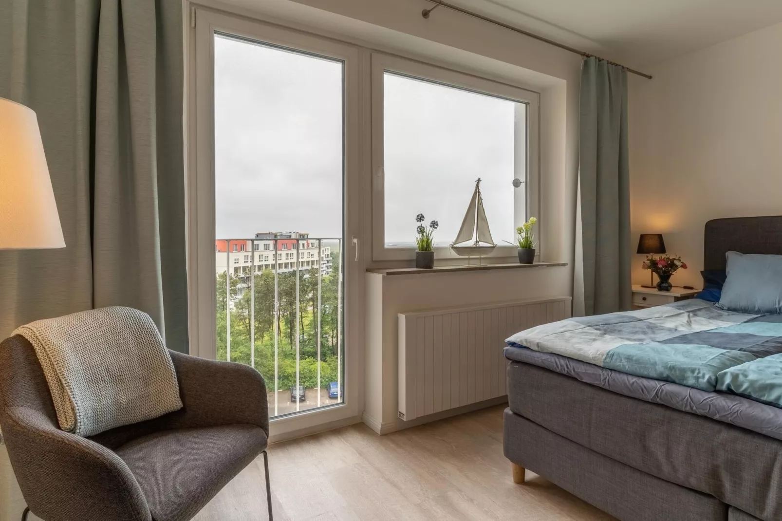 Ferienwohnung Feldlerche St Peter-Ording - Slaapkamer