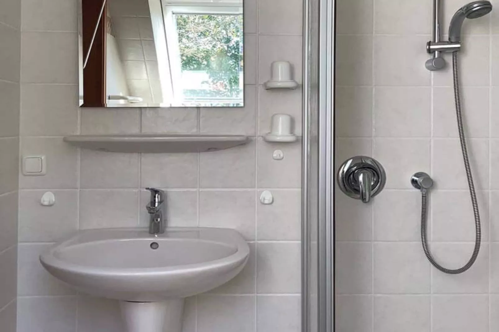 Schlagsdorf 40 Weiter Feldblick ganzes Haus - Badkamer