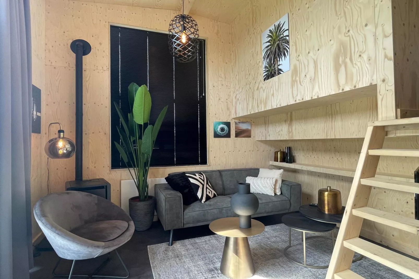 Tiny House  4 personen - Woonkamer