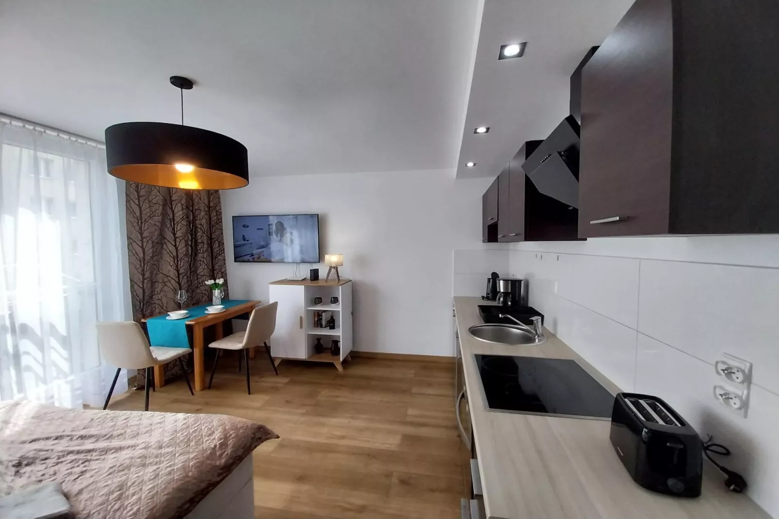 Apartament w Świnoujściu dla 2 osób Rybaki - Keuken
