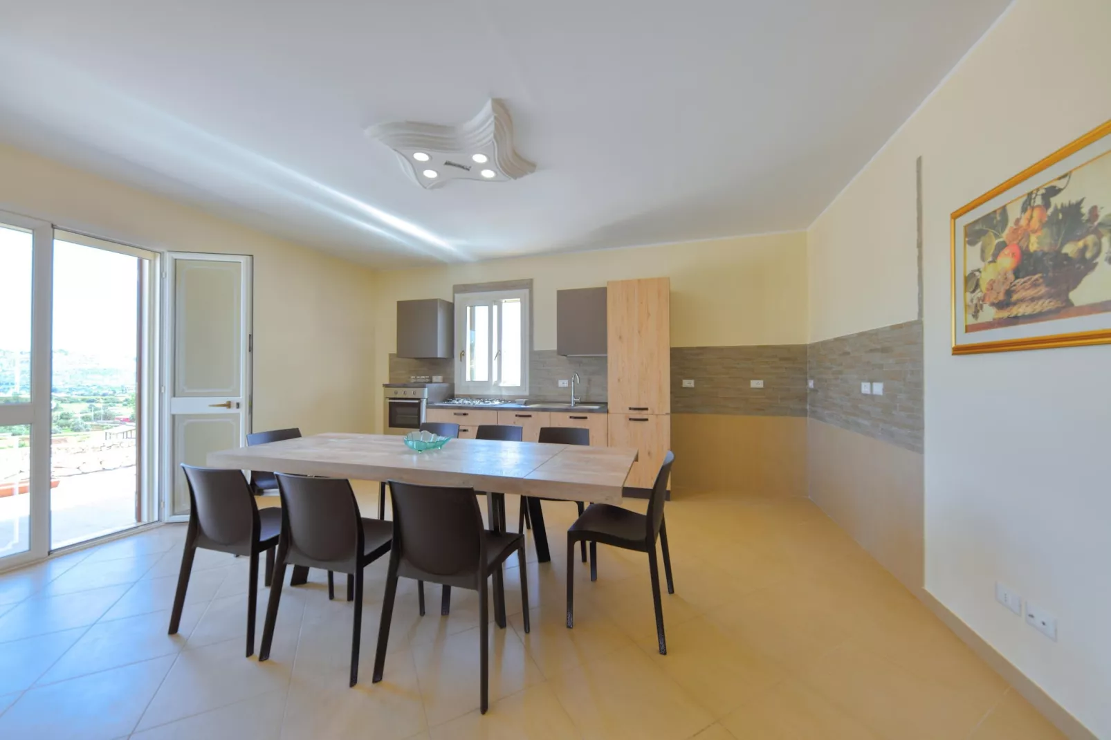 Villa Panorama mit Privatpool - Keuken