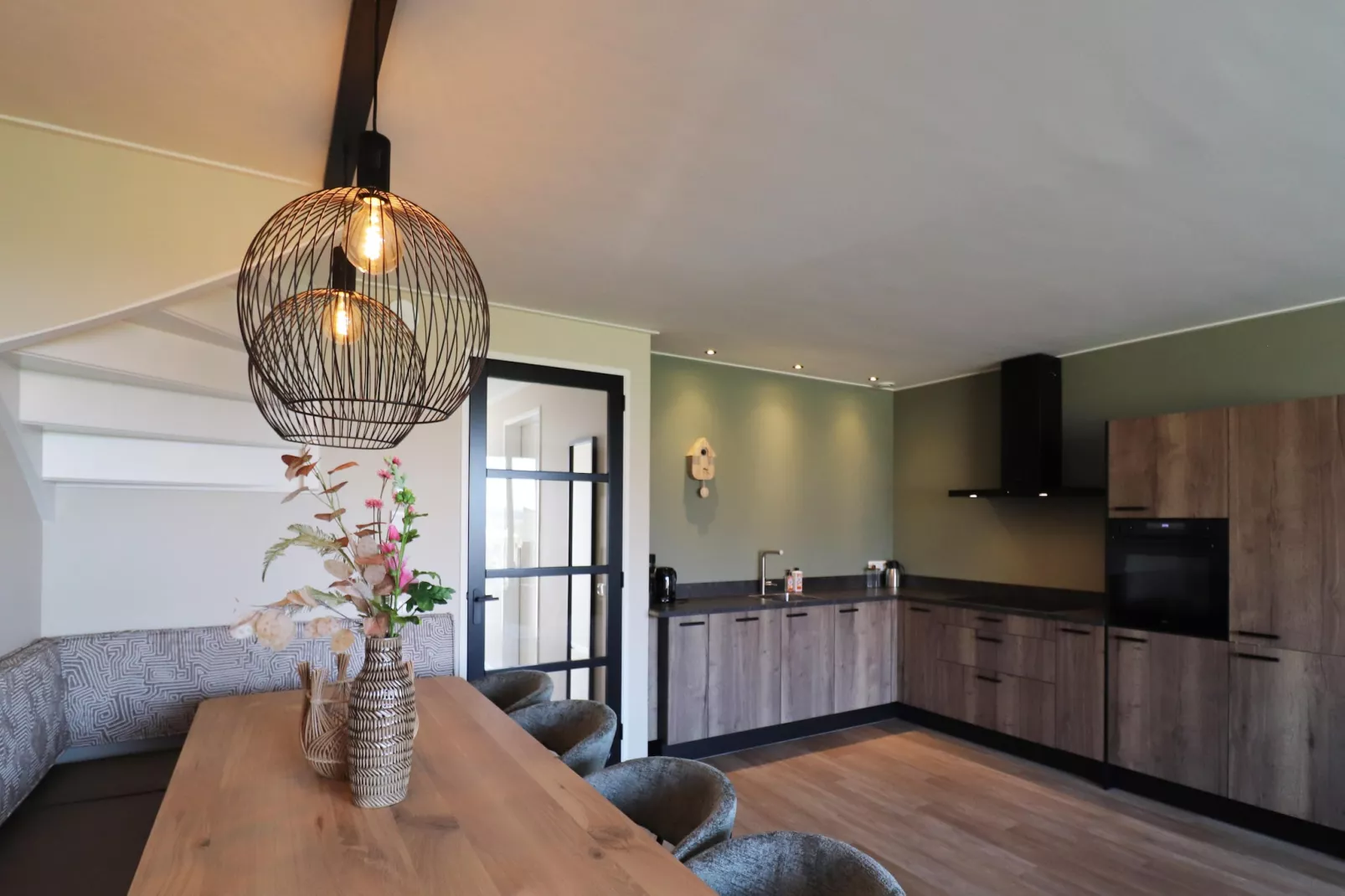 Moderne villa op het Friese platteland - Woonkamer