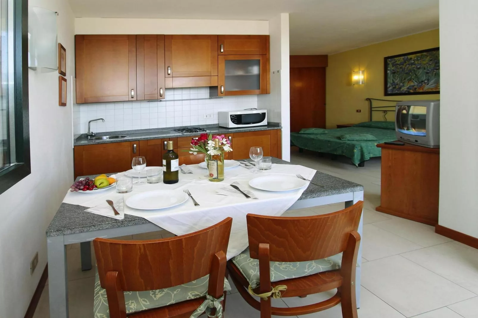 Residence Eurobeach, Cavallino-Studio - 30qm 3 Pers. - Eetkamer