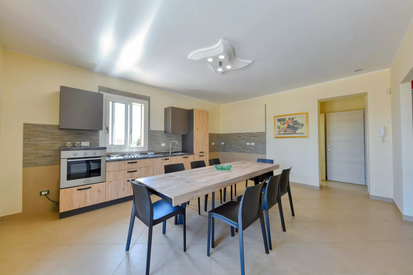 Villa Panorama mit Privatpool - Keuken