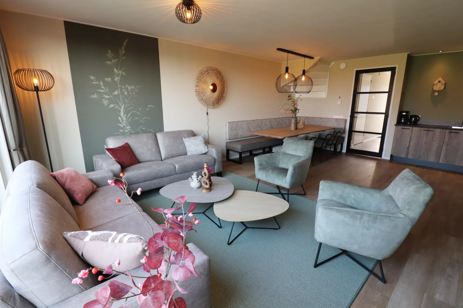 Moderne villa op het Friese platteland - Woonkamer