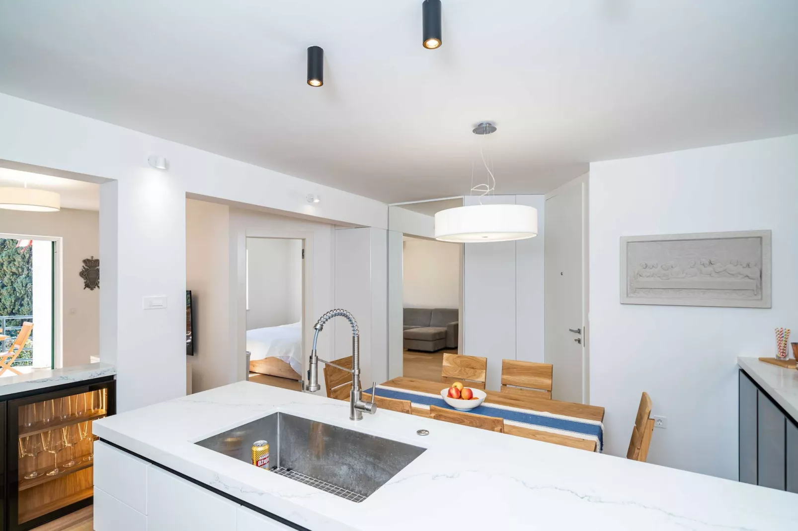 Apartment Villa Claudia - Three Bedroom Apartment with Balcony - Keuken
