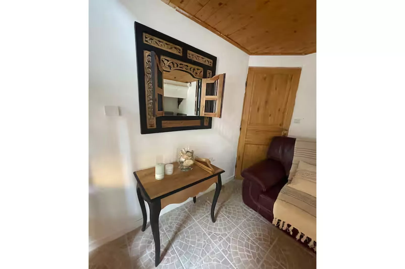 Gîte l'Armor  Jacuzzi terrasse privée cuisine - Slaapkamer