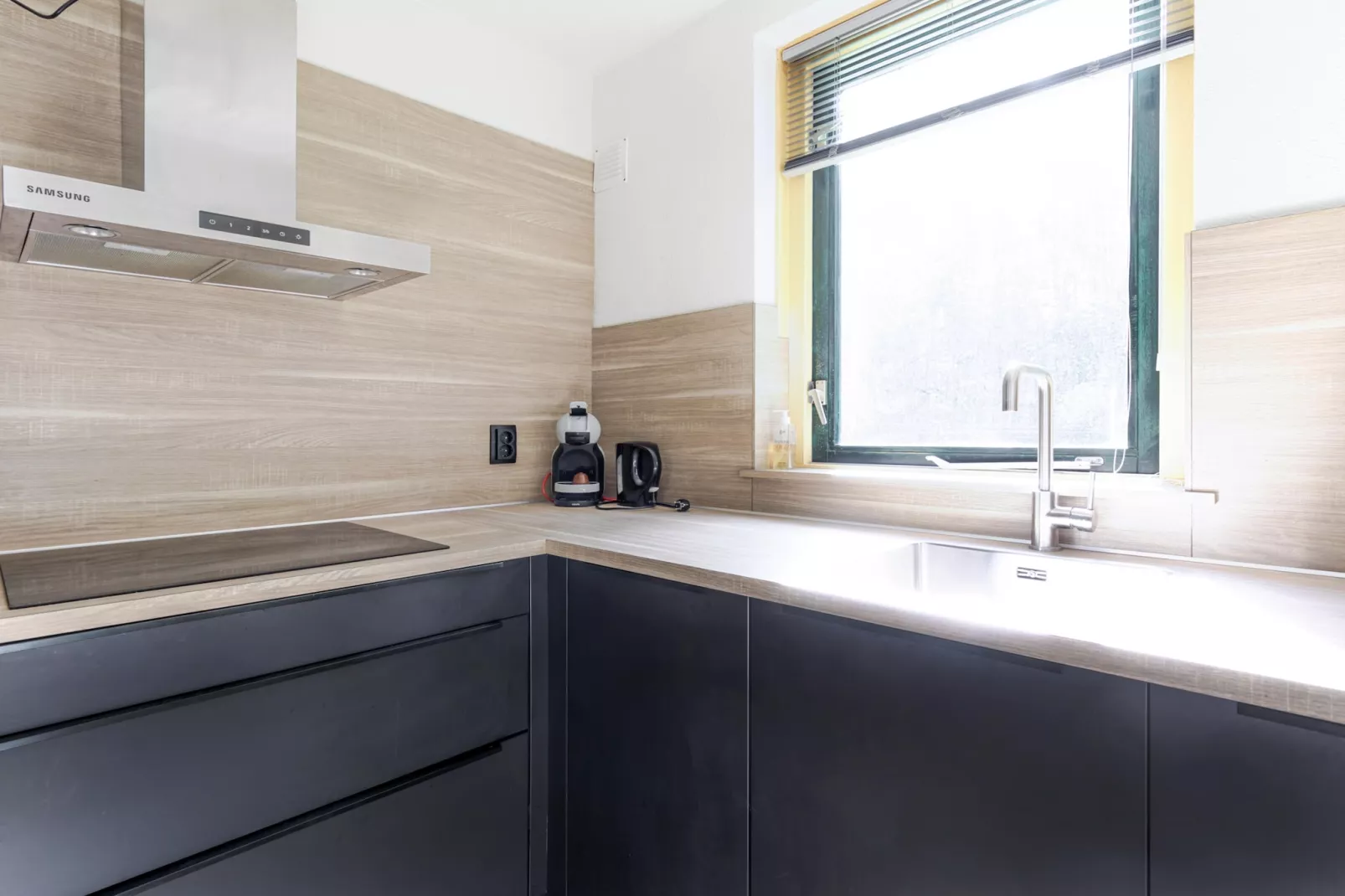 7 - Persoons Forest 217 Sauna Bungalow (copy) (copy) (copy) - Keuken