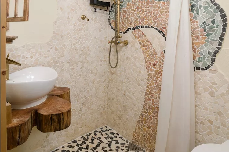 Apartament SIELANKOWY Ustronie Morskie - Badkamer