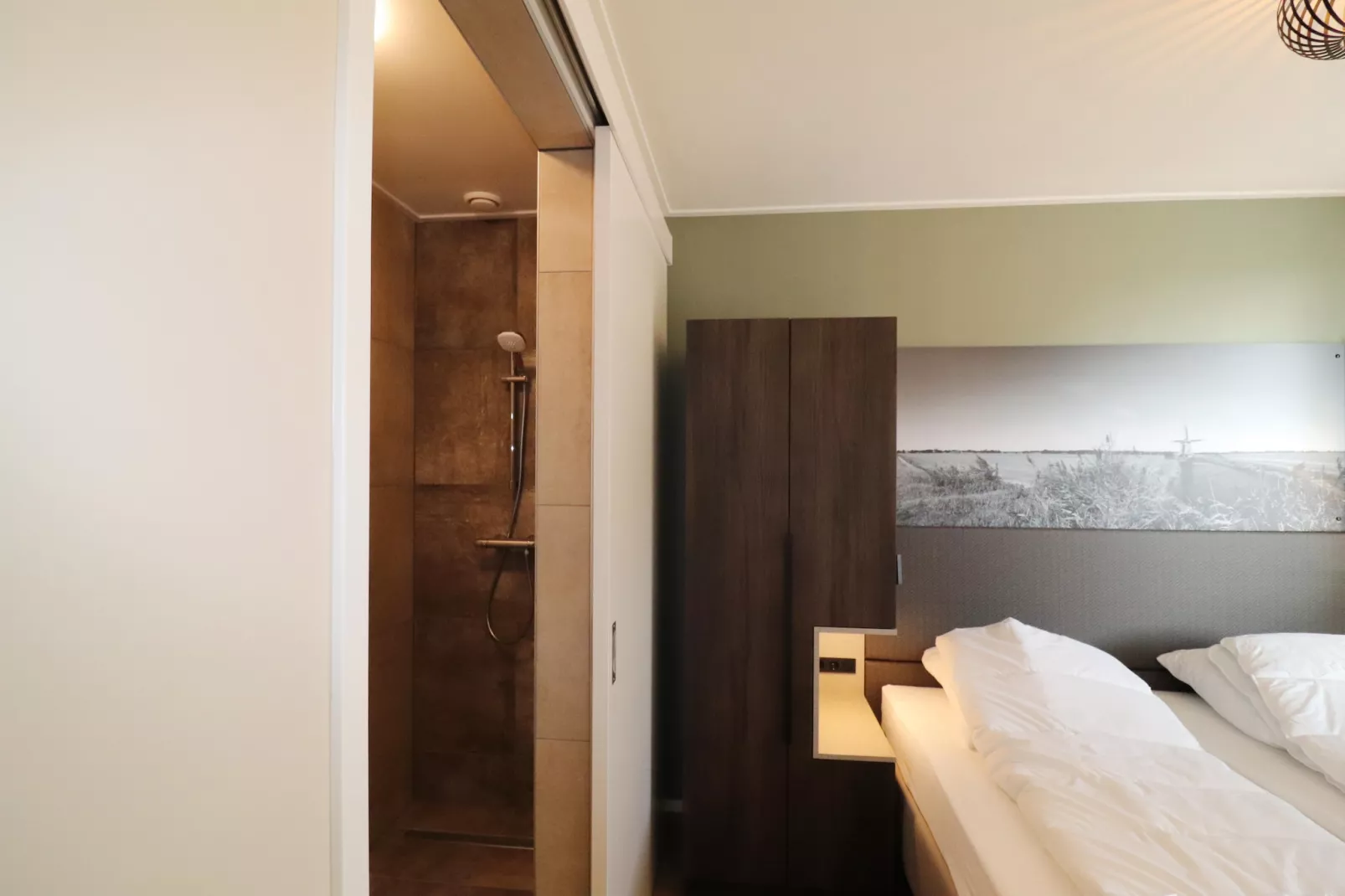 Moderne villa op het Friese platteland - Slaapkamer