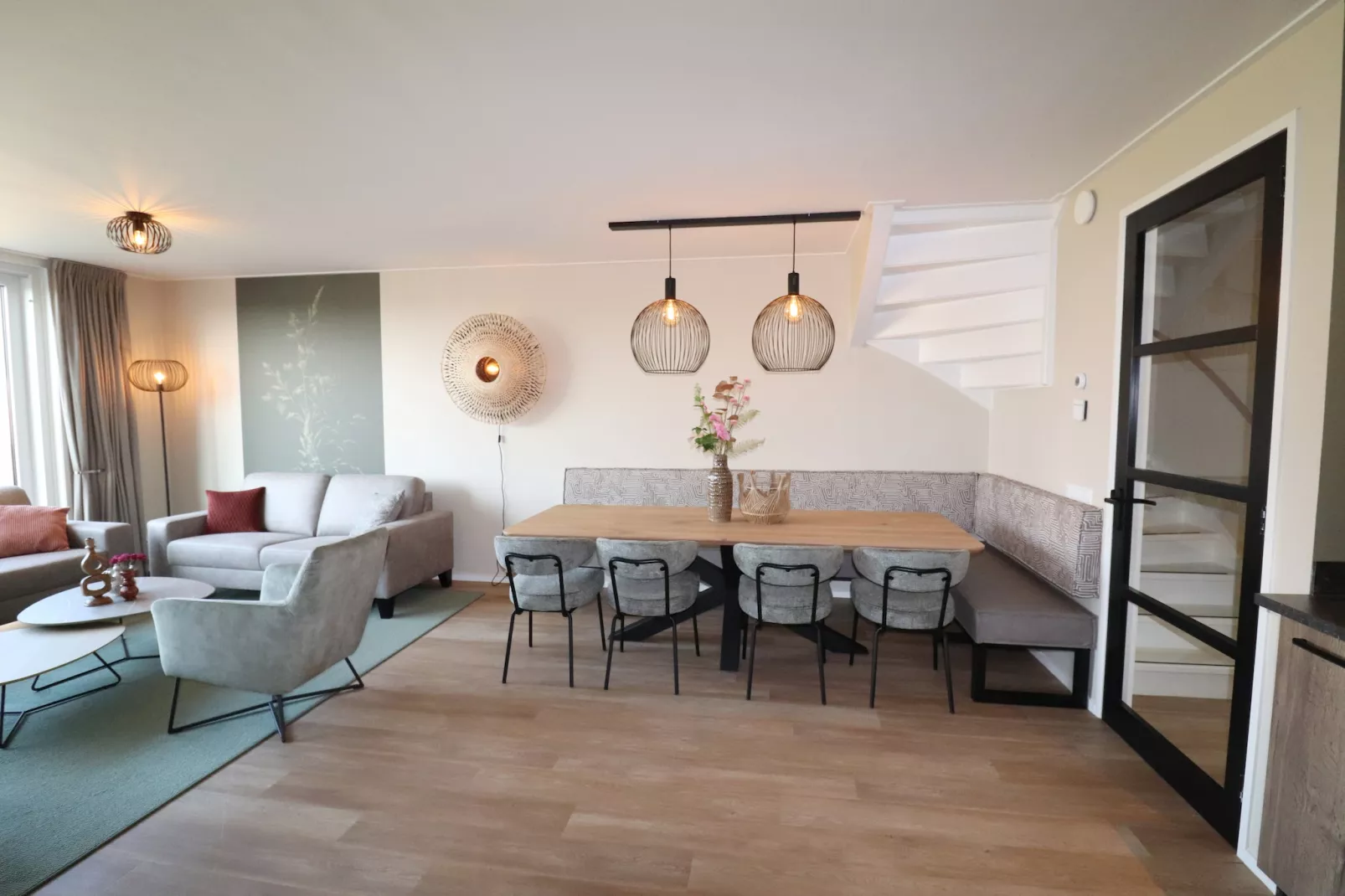 Moderne villa op het Friese platteland - Eetkamer