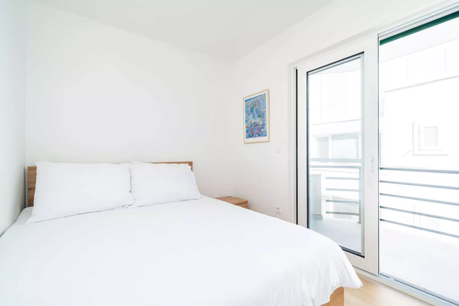Apartment Villa Claudia - Three Bedroom Apartment with Balcony - Slaapkamer