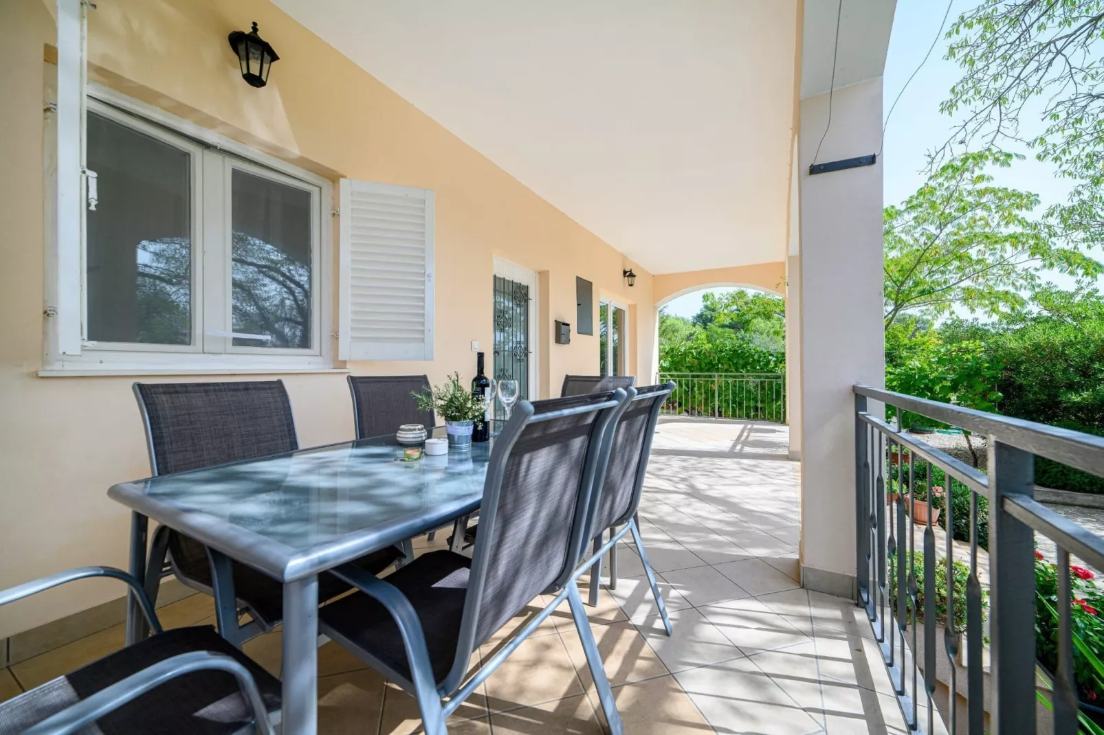 Holiday Home Rokoko - Two Bedroom Holiday Home with Swimming Pool - Terrasbalkon