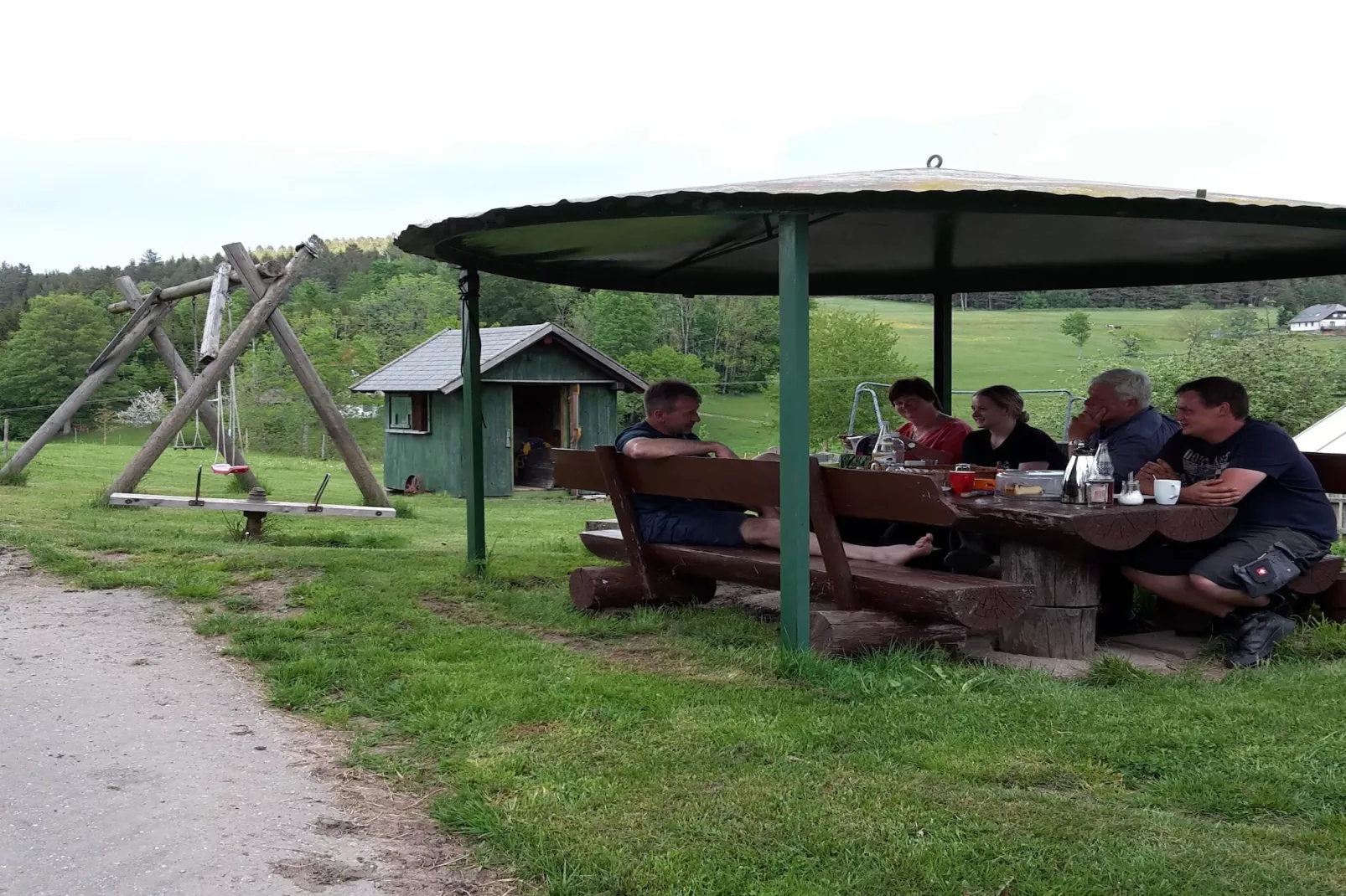 Zuckerbauernhof Weideblick - Tuinen zomer