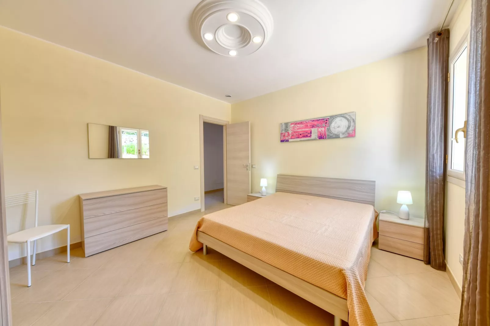 Villa Panorama mit Privatpool - Slaapkamer