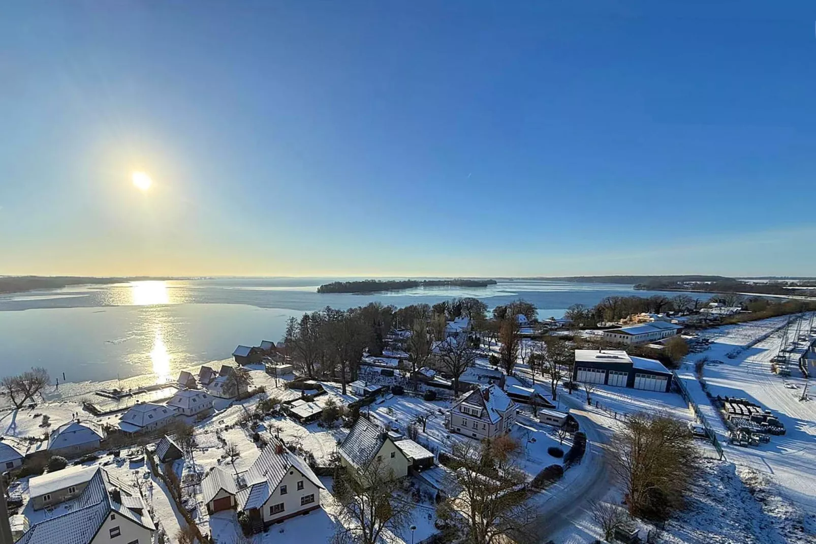 Kornloft - Panorama Lake View 9 - Uitzicht winter