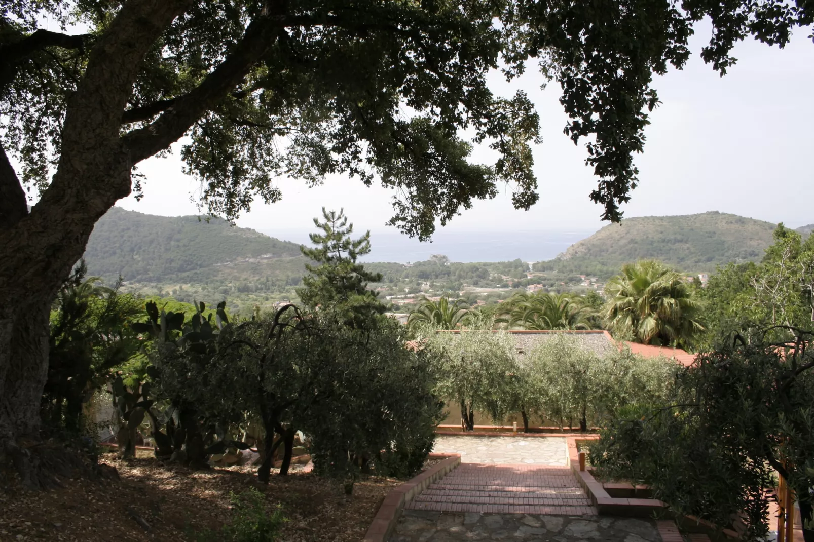 Casa Gialla - Uitzicht zomer